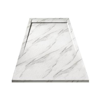 Royal Bath and Marble RIOSTONE6030CA- SHOWER BASE - RIO STONE 60''X30" CALACATTA