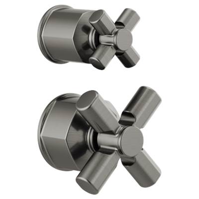 Brizo HX75P76-SL- Pressure Balance Valve With Diverter Trim Handle Kit - Cross | FaucetExpress.ca