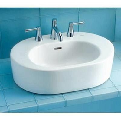 Toto LT791.8#01- Nexus Vessel Lavatory 8'' Hole Spacing - Cotton | FaucetExpress.ca