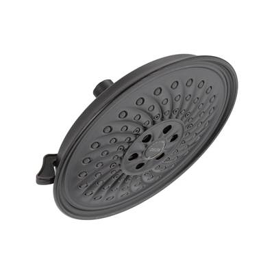 Delta 52687-RB- Delta: 3 Setting H2Okinetics Traditional Raincan Showerhead | FaucetExpress.ca