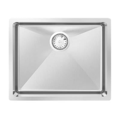 Zomodo MOC508-K1- Standard Kit - Montego Single Sink And Accessory Kit - Undermount, 18ga, R15 (inc: bottom grid And cutting board) - FaucetExpress.ca