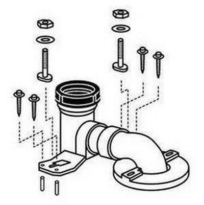 Toto TSU01W.14R- 14'' Unifit Trapway | FaucetExpress.ca
