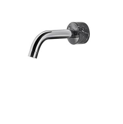 Aquabrass - Cl32 Marmo Wallmount Tub Spout - Black