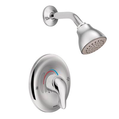 Moen TL182- TL181 Chateau Single Handle PosiTemp Pressure Balanced Valve Trim with Metal Lever Handle, Chrome