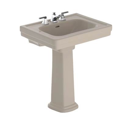 Toto LPT530N#03- Promenade 1-Hole Lav & Ped Bone | FaucetExpress.ca