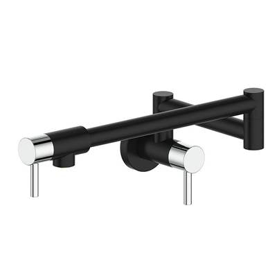 Vogt KF.DN.1200.SB- Dornbirn Pot Filler Stainless Steel Matte Black
