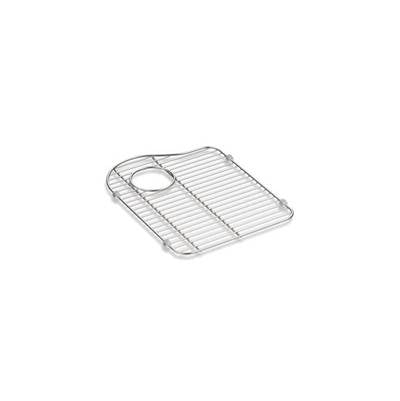 Kohler 5133-ST- Hartland® stainless steel sink rack, 13-1/8'' x 16-7/8'', for left-hand bowl | FaucetExpress.ca