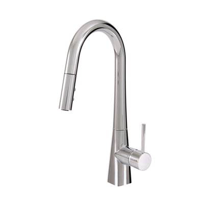 Aquabrass 7145N- Baguette Pull-Out Spray Kitchen Fau - FaucetExpress.ca