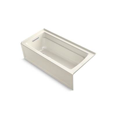 Kohler 1948-LA-96- Archer® 66'' x 32'' alcove bath with left-hand drain | FaucetExpress.ca