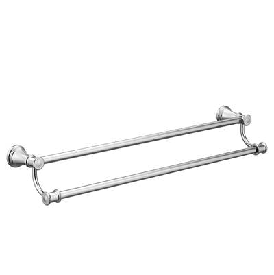 Moen YB6422CH- Belfield Chrome 24'' Double Towel Bar