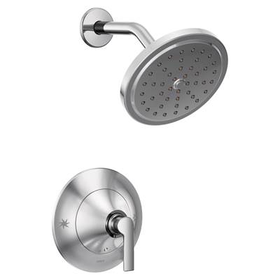 Moen TS2202- Doux 1-Handle Posi-Temp Shower Faucet Trim Kit in Chrome (Valve Not Included)