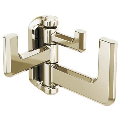 Brizo 693597-PN- Hinged Robe Hook | FaucetExpress.ca