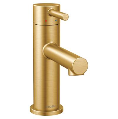 Moen 6190BG- Align Single Hole 1-Handle Bathroom Faucet in Brushed Gold
