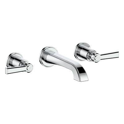 Vogt TM.Z1.1500.CC- Zehn Trim for Wall Mount Lavatory Faucet without Pop-Up Chrome