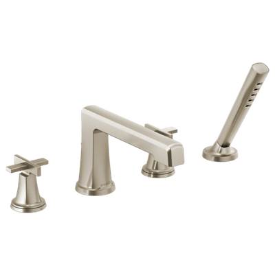Brizo T67498-NKLHP- Roman Tub With Handshower Dles | FaucetExpress.ca