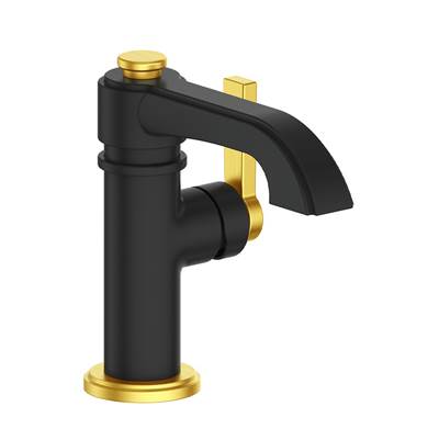 Vogt BF.ZN.1000.GB- Zehn Lavatory Faucet without Pop-Up Matte Gold Matte Black