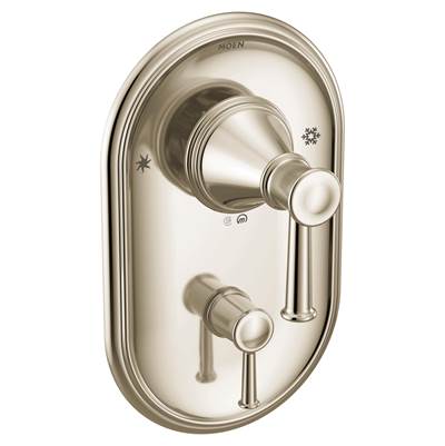 Moen T2310NL- Belfield Posi-Temp with Built-in 3-Function Transfer Valve Trim Kit, Valve Required, Polished Nickel