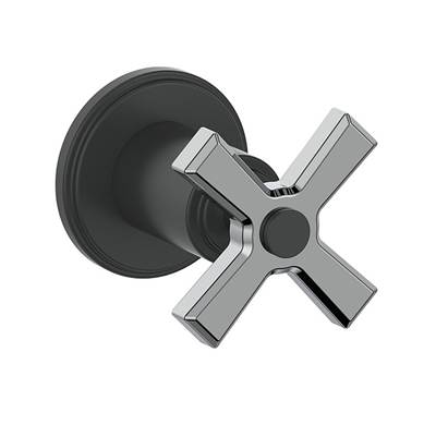 Vogt SV.Z4.01.CB- Zehn Thermostatic Volume Control Valve and Trim 3/4' Chrome Matte Black