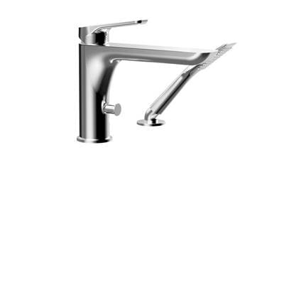 ALT ALT77074201- Via Dante 2-Piece Deckmount Tub Filler W/ Handshower - FaucetExpress.ca