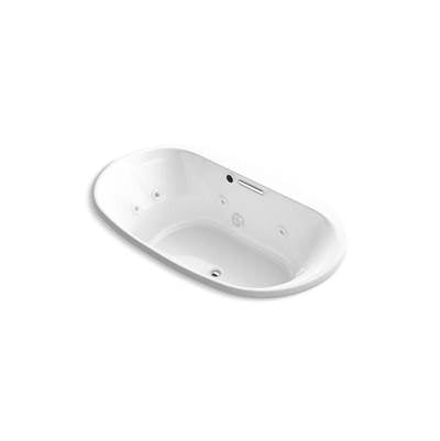 Kohler 5718-JH-0- Underscore® Oval 72'' x 42'' heated whirlpool bath with center drain | FaucetExpress.ca