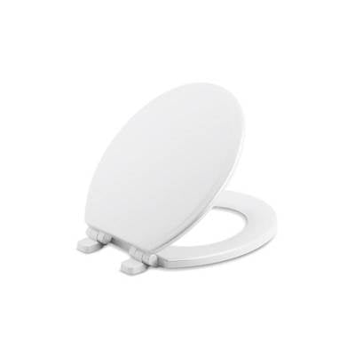Kohler 20455-0- Ridgewood® Quiet-Close Round-front toilet seat | FaucetExpress.ca