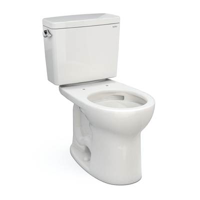 Toto CST775CSFG#03- Toto Drake Two-Piece Round 1.6 Gpf Universal Height Tornado Flush Toilet With Cefiontect Bone