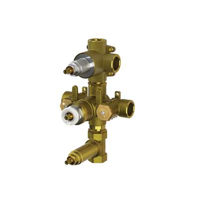Isenberg TVH.4501- 3/4" Thermostatic Valve With 3-Outputs | FaucetExpress.ca