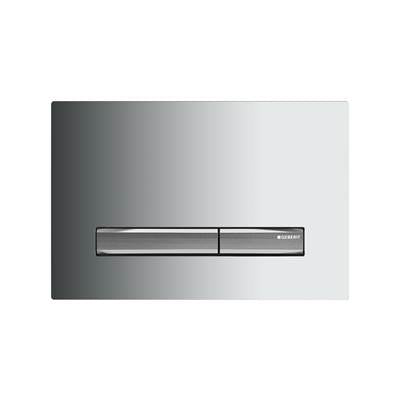 Geberit 115.788.21.2- Geberit actuator plate Sigma50, for dual flush: bright chrome-plated | FaucetExpress.ca