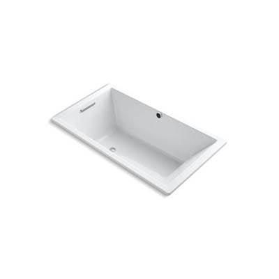 Kohler 1136-W1-0- Underscore® Rectangle 66'' x 36'' drop-in bath with Bask(R) heated surface and reversible drain | FaucetExpress.ca