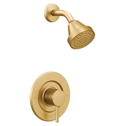 Moen T2192BG- Align 1-Handle Posi-Temp Shower Faucet Trim Kit in Brushed Gold (Valve Not Included)