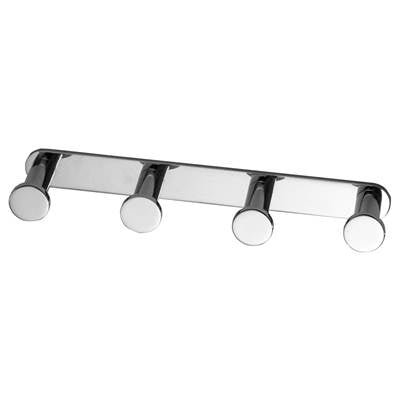 Laloo 2605-4 C- 4 Hook Strip - Chrome | FaucetExpress.ca