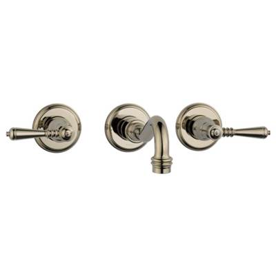 Brizo 65836LF-PN- Two Handle Wall-Mount Lavatory | FaucetExpress.ca