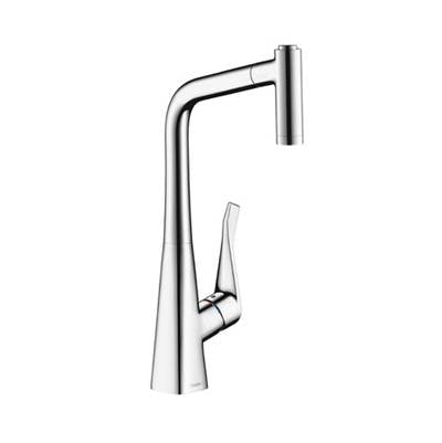 Hansgrohe 4508000- HG Metris Higharc Prep Kitchen Faucet Azb - FaucetExpress.ca