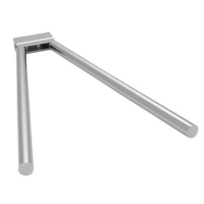 Laloo 2609 C- Double Swivel Towel Holder - Chrome | FaucetExpress.ca