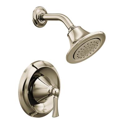 Moen T4502NL- Wynford T4502NL Posi-Temp Shower Trim Kit, Valve Required, Polished Nickel