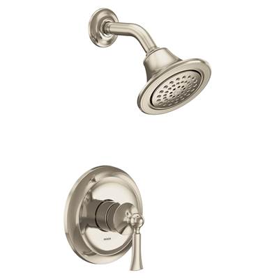 Moen UT24502EPNL- Wynford M-Core 2-Series Eco Performance 1-Handle Shower Trim Kit In Polished Nickel (Valve Sold Separately)