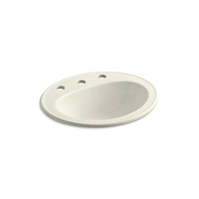 Kohler 2196-8-96- Pennington® Drop-in bathroom sink with 8'' widespread faucet holes | FaucetExpress.ca