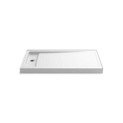 Kohler 9193-0- Bellwether® 60'' x 34'' Single-threshold shower base with left offset drain | FaucetExpress.ca