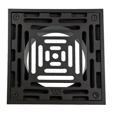 Mountain Plumbing MT508-GRID- 6'' Square Grid Drain
