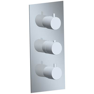 Aqualem HW3402.TR-ABM- 3/4'' 3-way Thermostatic Valve Trim (Rough-In Req: HW3400.RI) - FaucetExpress.ca