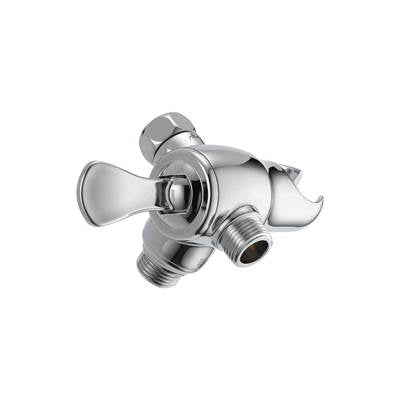 Delta U4920-PK- All-Brass 3-Way Shr Arm Diverter/Mount With Lever Control | FaucetExpress.ca