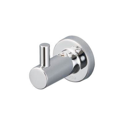 Toto YRH406U#CP- TOTO L Series Round Robe Hook, Polished Chrome | FaucetExpress.ca