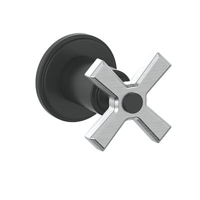 Vogt SV.Z4.01.SB- Zehn Thermostatic Volume Control Valve and Trim 3/4' Stainless Steel Matte Black