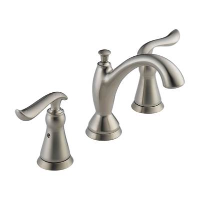 Delta 3594-SSMPU-DST- Delta Linden: Two Handle Widespread Lavatory Faucet | FaucetExpress.ca