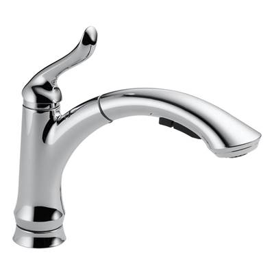Delta 4353-DST- Single Handle Pullout Kitchen Faucet | FaucetExpress.ca
