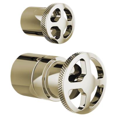 Brizo HW75P32-PN - Pb Int. Diverter Wheel Handle