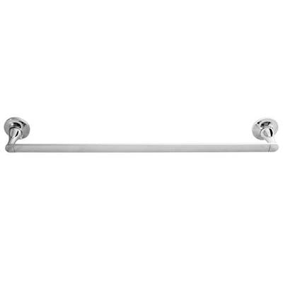 Laloo C7324 PN- Coco Single Towel Bar - Polished Nickel | FaucetExpress.ca