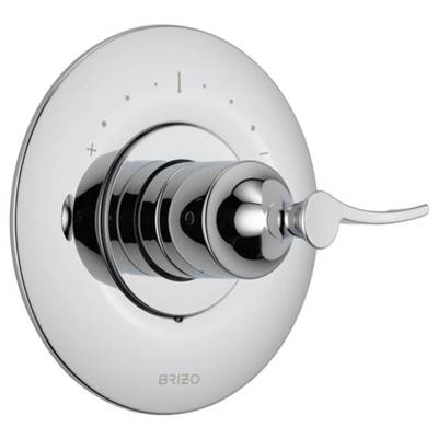 Brizo T66T090-PC- Thermoststic Control-Lever Brizo Rsvp Custom Shower | FaucetExpress.ca