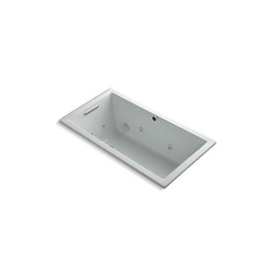 Kohler 1168-JH-95- Underscore® Rectangle 60'' x 32'' heated whirlpool bath with reversible drain | FaucetExpress.ca