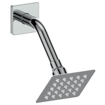 Vogt SA.01.0404.CC- Square Shower Head with 6' Wall Arm 4' Chrome